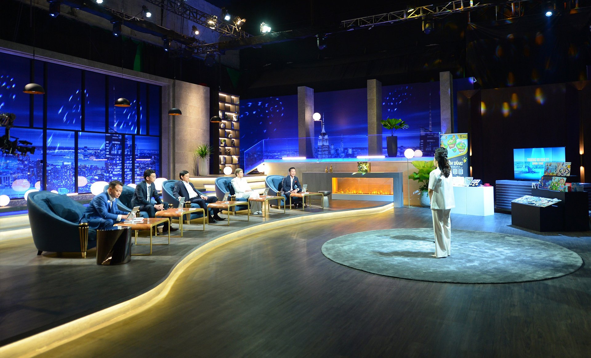 Ấn tượng concept thiết kế penthouse triệu đô của EuroStyle Studio cho phim trường Shark Tank