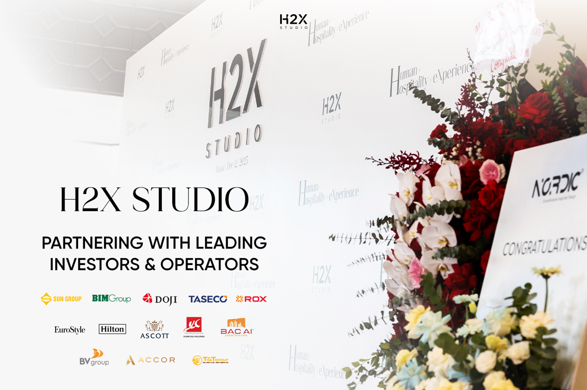 H2X STUDIO — PARTNERING WITH LEADING INVESTORS & OPERATORS